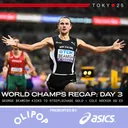 TOKYO WORLD CHAMPIONSHIPS DAY 3 RECAP: GEORGE BEAMISH KICKS TO STEEPLECHASE GOLD + COLE HOCKER DQ’ED