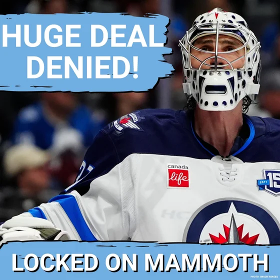 SNUBBED: Utah Mammoth Watch as Winnipeg REJECTS Blockbuster Connor Hellebuyck PACKAGE