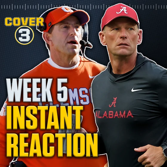WEEK 5 INSTANT REACTION: Alabama-Mississippi State, Miami-Clemson, Florida-Missouri & MORE!
