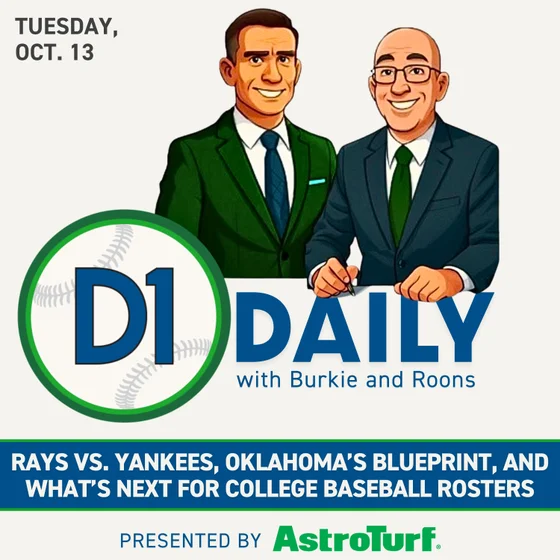 Rays vs. Yankees, Oklahoma’s Blueprint, and What’s Next for College Baseball Rosters [D1 Daily]