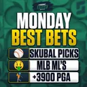 Monday's BEST BETS: MLB Picks + PGA Bets