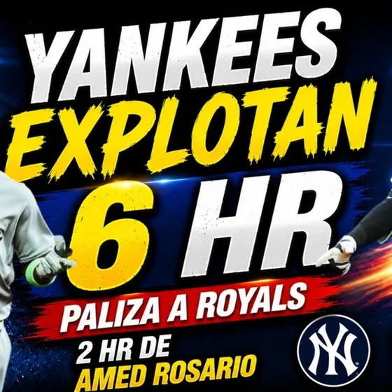 😱 Yankees aplastan a Royals con 6 HR 🚨