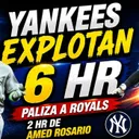 😱 Yankees aplastan a Royals con 6 HR 🚨