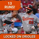 ORIOLES POSTCAST: Baltimore Orioles ERUPT for 8-Run Inning, Crush St. Louis Cardinals 13-1
