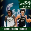 Jericho Sims and Kevin Porter Jr. Both OPT IN | How Does This Impact the Milwaukee Bucks Roster?