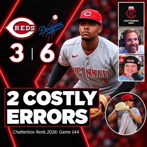 Game 144 - Dodgers 6, Reds 3
