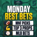 Monday's BEST BETS: Monday Night Football Picks + MLB Bets