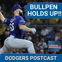 DODGERS POSTCAST: WROBLESKI and OHTANI leave the game early, but the Bullpen holds on to win the series.