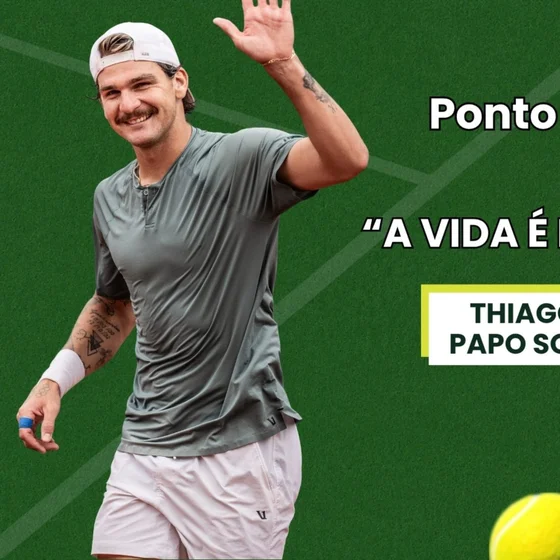 Ponto a Ponto #10: Thiago Wild: “Hoje eu valorizo muito mais coisas do que o tênis”