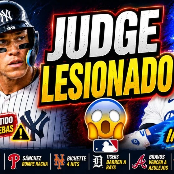 😱 AARON JUDGE LESIONADO 🚨 Ohtani IMPARABLE otra vez 🔥