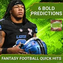 6 BOLD Fantasy Football Predictions for 2026