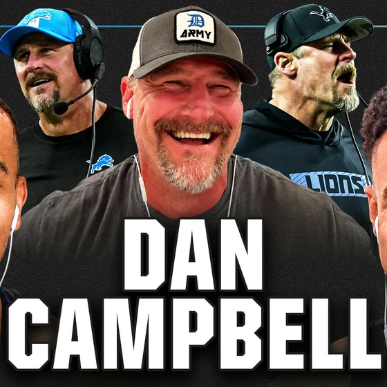 Dan Campbell: Drafting Amon-Ra, Coaching Under Sean Payton, Tony Romo Stories & Lions 2026 Lookahead