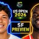 Ben Shelton vs Frances Tiafoe - Preview & Prediction - 2026 US Open Semi Final