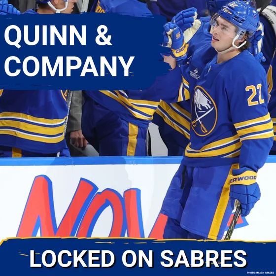 Jack Quinn ELECTRIC in Buffalo Sabres home opening win over Chicago