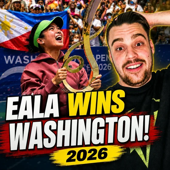 EALA MAKES HISTORY! 🇵🇭 Defeats Pegula to Win Washington Open 2026 | Post Match Reaction