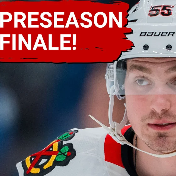 Better Sophomore Season: Levshunov or Rinzel? | Blackhawks Preseason Finale vs. Blues