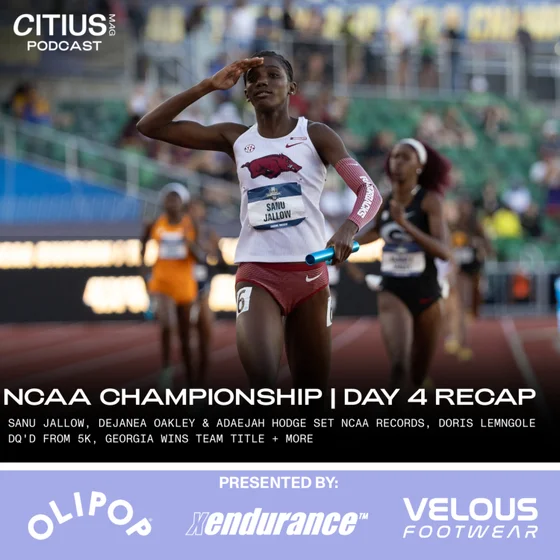SANU JALLOW, DEJANEA OAKLEY & ADAEJAH HODGE SET NCAA RECORDS, DORIS LEMNGOLE DQ'D FROM 5K, GEORGIA WINS TEAM TITLE + MORE