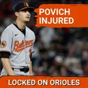 Cade Povich leaves with forearm discomfort in Orioles loss to the Marlins