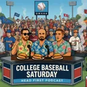College Baseball Saturday 6/6/2026 Super Regionals Ft Jack Kartsonas (WVU)