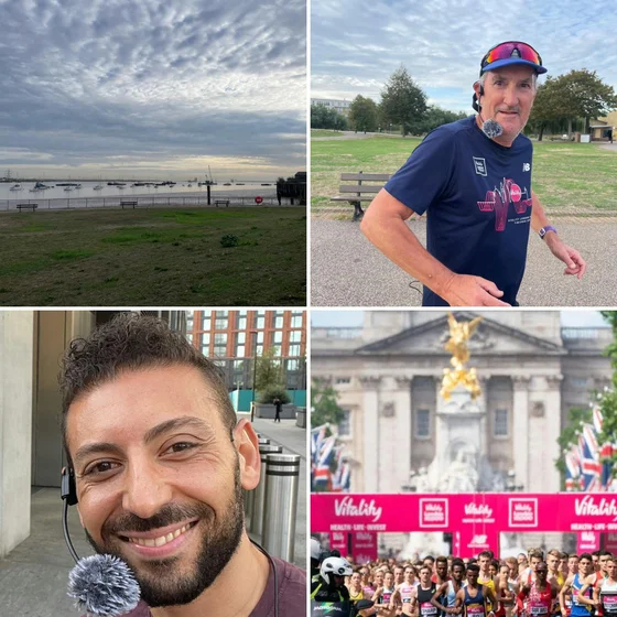 Vitality London 10000 Runners Martin And Mo