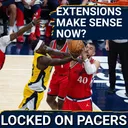 Which players are more and less likely to get contract extensions after Indiana Pacers free agency moves?