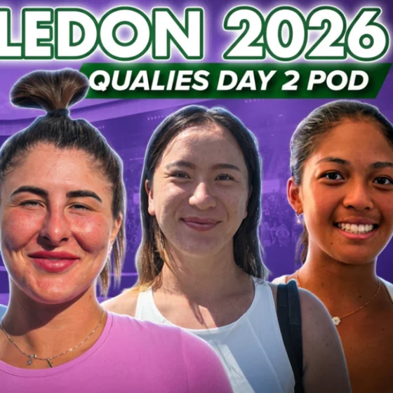 Wimbledon 2026 Daily Pod: Andreescu, Andreeva & Sun Win | Montgomery & Adeshina Battles | Q Day 2