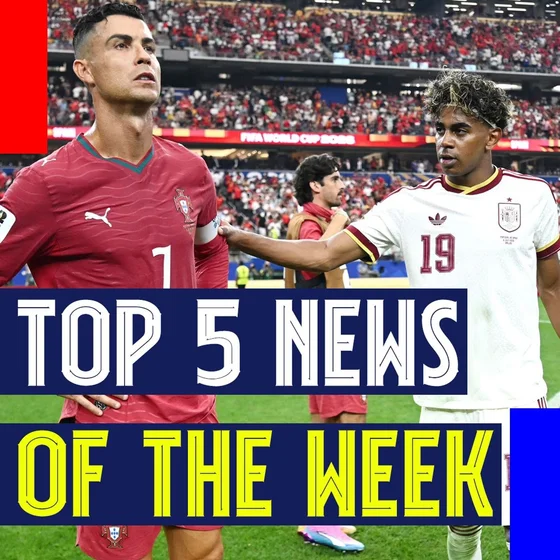 Spain 1-0 Portugal & Gordon Proves Doubters Wrong | Top 5 News of the Week