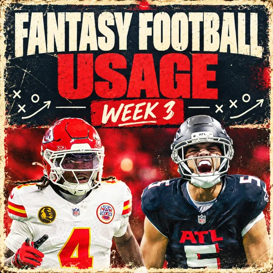 2026 Week 3 Fantasy Football Usage Report | Breakouts, Buy Lows & League Winners