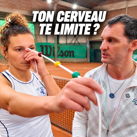 Jérôme Gori, expert en neuro-training : Et si votre cerveau limitait votre niveau au tennis ?