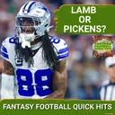 Dallas Cowboys George Pickens vs CeeDee Lamb Fantasy Football Outlook