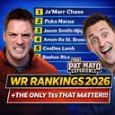 2026 Fantasy Football WR Rankings, Tiers + Tight End Rankings