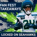 Who STOOD OUT at Seattle Seahawks' Annual FAN FEST Practice at Lumen Field?