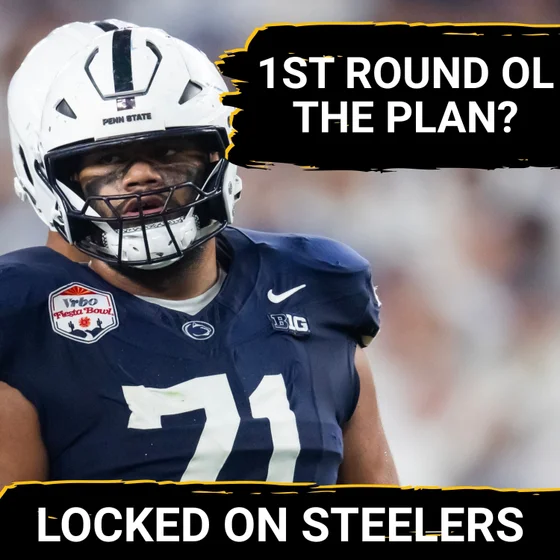 Steelers Pre-Draft Moves Indicate 1st Round OL Plan? | Spencer Fano, Olaivavega Ioane, Top Options