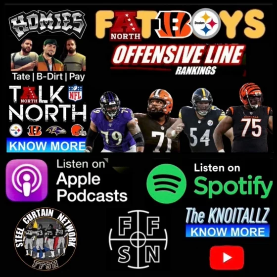 Homies: Ranking the AFC North Offensive Line for 2026