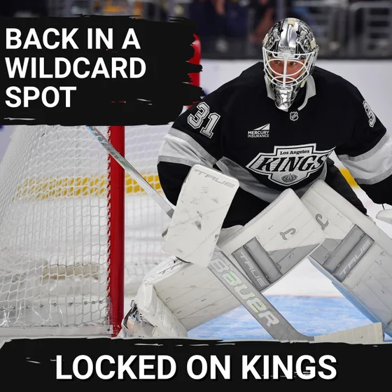 Playoff URGENCY: Anton Forsberg ANCHORS Kings' victory, Trevor Moore DELIVERS, LA into wildcard spot
