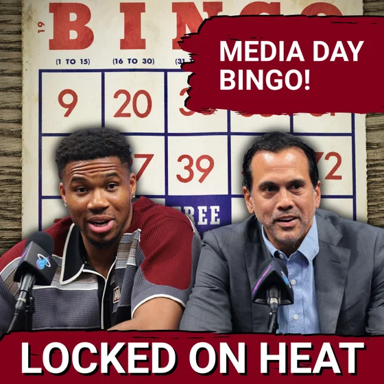 Miami Heat Media Day Bingo