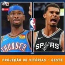 Podcast #322 - Previsão de vitórias dos times da conferência oeste para a temporada 2026/27 da NBA