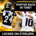 Steelers' Joey Porter Jr. Back in Time to Face Drake Maye? | DK Metcalf Ready vs Christian Gonzalez?