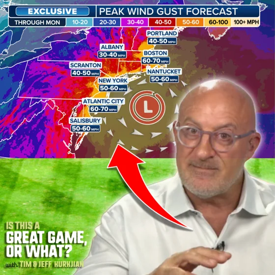 Crazy Weather Weekend, We Called Jim Cantore