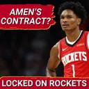 Amen Thompson's Rockets Contract EXTENSION | What's The RIGHT Number For Both Sides?