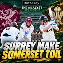 LAWRENCE SPOILS SOMERSET'S PARTY
