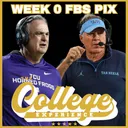 College Football Picks For Every Week Zero Game | FBS ONLY TCE Trims (Ep. 3154)