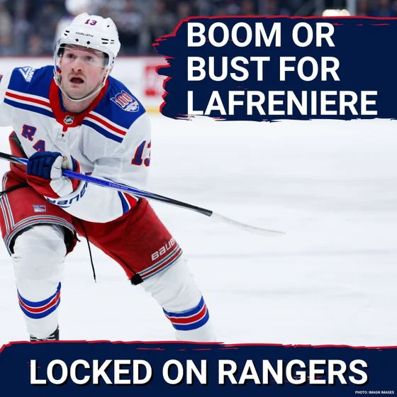 Alexis Lafreniere’s make or-break year with the Rangers: What his best  & worst case paths look like