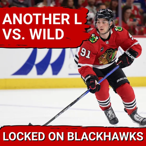 Chicago Blackhawks Still Cannot Beat Minnesota Wild | What's Sacha Boisvert's Ceiling/Floor?