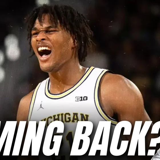 Did Morez Johnson Give a Michigan RETURN Hint? 5-in-5 Portal CHAOS Hits Big Ten