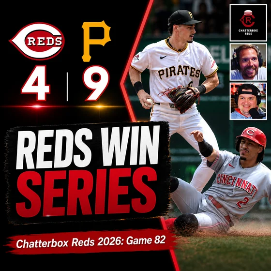 Game 82 - Pirates 9, Reds 4 (Reds Settle For Series Win vs Pirates)
