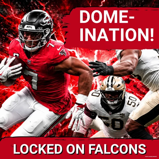 DOME-INATION: Bijan Robinson and Atlanta Falcons DESTROY Saints in 45-24 Statement on Monday Night