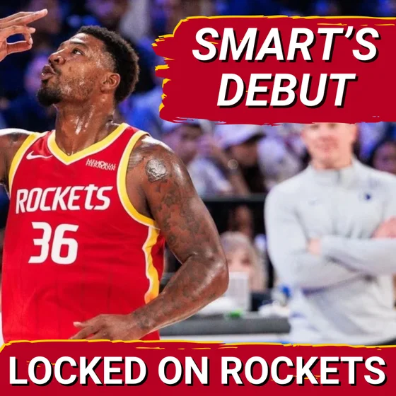 Marcus Smart's IMPRESSIVE Rockets Debut Vs Mavs | Reed Sheppard's CONFIDENCE On Display