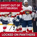 ELIMINATED: Panthers got swept out of Pittsburgh, as it's a full-circle moment for both teams