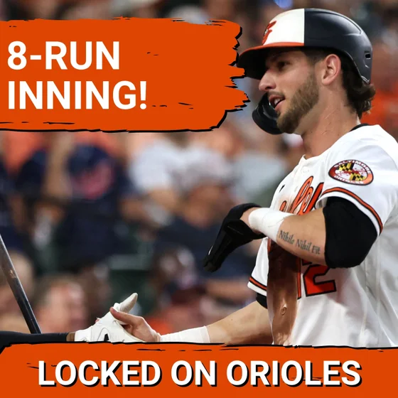 Orioles keep season alive with 8-run third inning and win over Guardians!